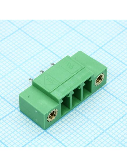 15EDGVM-3.81-03P-14-00A(H), разъемный клеммный блок на плату, 3 контакта. серия 15edgvm-3.81
