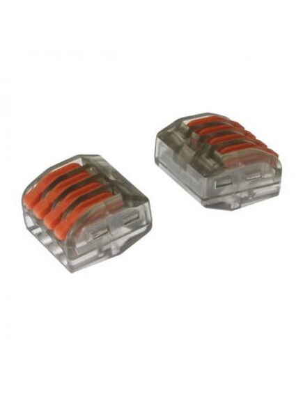 PCT-314, клеммник быстрозажимной 4-х контактный сечение 0.08-2.5 кв.мм