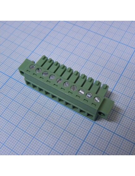 15EDGKM-3.81-10P-14-00A(H), разъемный клеммный блок, 10 контактов. серия 15edgkm-3.81