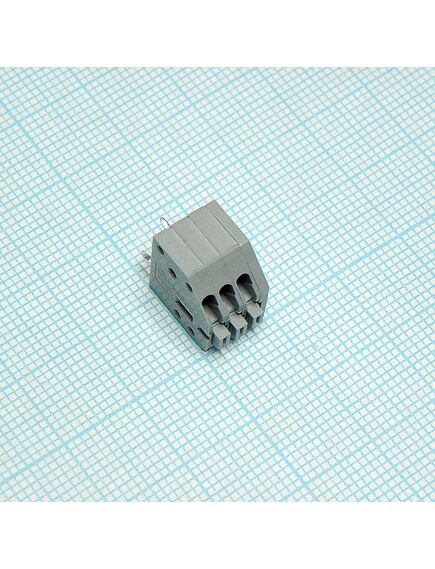 DG250-2.5-03P-11-00A(H), нажимной безвинтовой клеммный блок на 3 контакта. зажим типа торцевой контакт. серия dg250-2.5