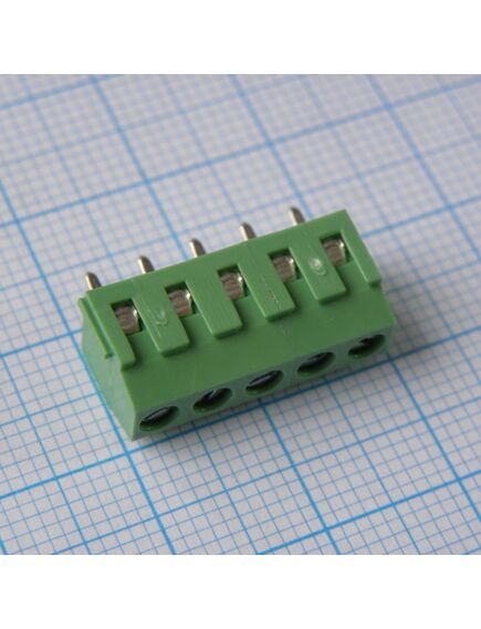 DG381-3.81-05P-14-00A(H), винтовой клеммный блок. серия dg381-3.81