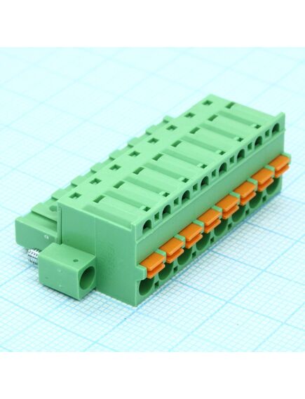 2EDGKDM-5.0-08P-14-00A(H), нажимной безвинтовой клеммный блок 8 контактов шаг 5.0мм