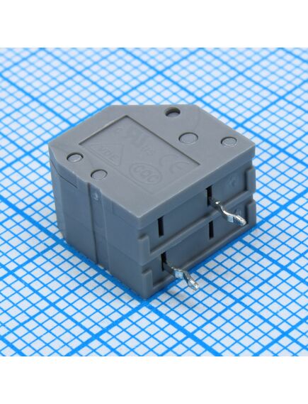 DG250-3.5-02P-11-01A(H), нажимной безвинтовой клеммный блок на 2 контакта. зажим типа торцевой контакт. серия dg250-3.5
