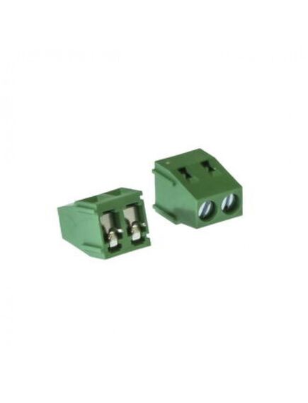 DG128-5.0-02P-14-00A(H), винтовой клеммный блок c рельефной обоймой, 2 контакта. серия dg128-5.0
