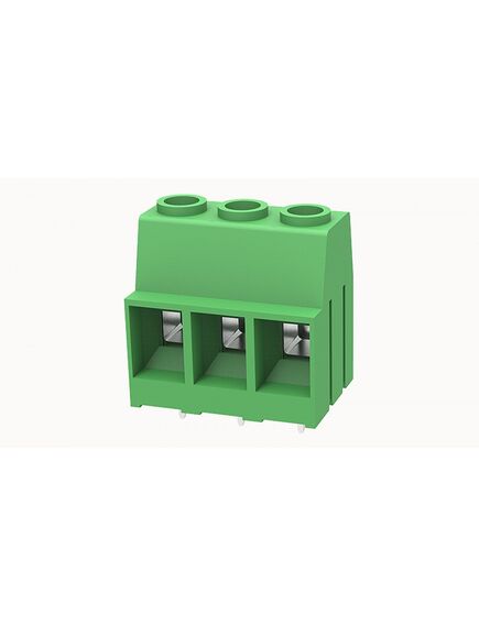 DG136HT-10.16-03P-14-00A(H), винтовой клеммный блок c рельефной обоймой, 3 контакта. серия dg136ht-10.16