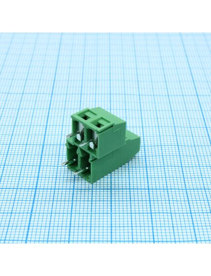 DG127A-5.08-04P-14-00A(H), винтовой клеммный блок c рельефной обоймой, 4 контакта. серия dg127a-5.08