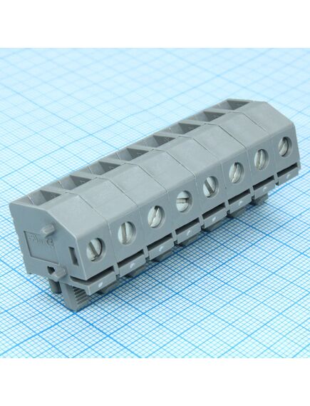 DGV4-08P-11-10A(H), проходной клеммный блок на панель, изображение 2