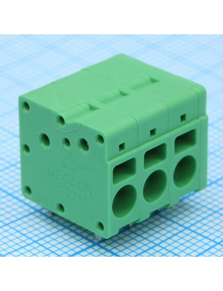 DG271R-5.0-03P-14-00A(H), клеммник зажимной на плату
