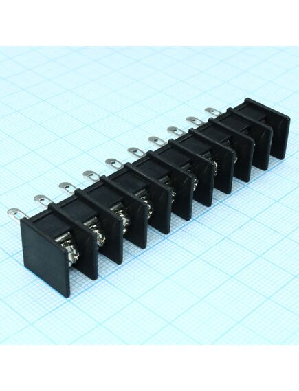 DG25H-B-10P-13-00A(H), барьерный клеммный блок на 10 контактов. серия dg25h-b