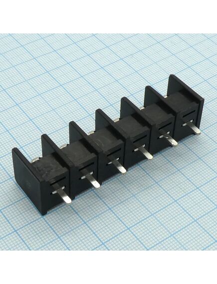 DG65C-B-06P-13-00A(H), барьерный клеммный блок на 6 контактов. серия dg65c-b