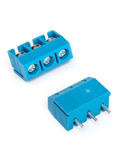KLS2-301-5.0-03P-2S, клеммник винтовой, 3-контактный, 5мм, прямой