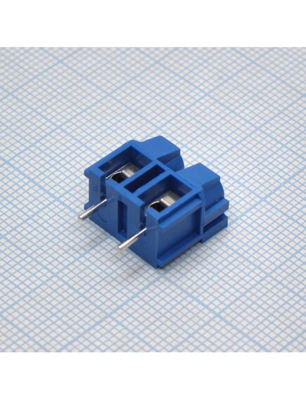 DG360-7.5-02P-12-00A(H), винтовой клеммный блок с защитой провода, 2 контакта. серия dg360-7.5