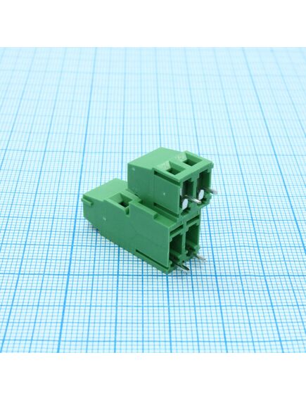 DG500A-5.0-04P-14-00A(H), винтовой клеммный блок c рельефной обоймой, 4 контакта. серия dg500а-5.0