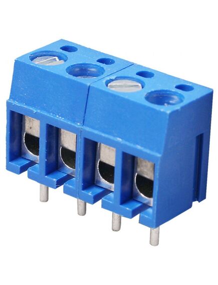 DG300-5.0-04P-12-00A(H), винтовой клеммный блок с защитой провода, 4 контакта. серия dg300-5.0