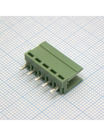 HT396V-3.96-05P-14-00A(H), клеммник на плату, 5 контактов. серия ht396v