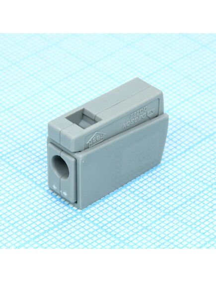 DG222-8.0-01P-11-00A(H), пружинный клеммник на печатную плату. 1 контакт