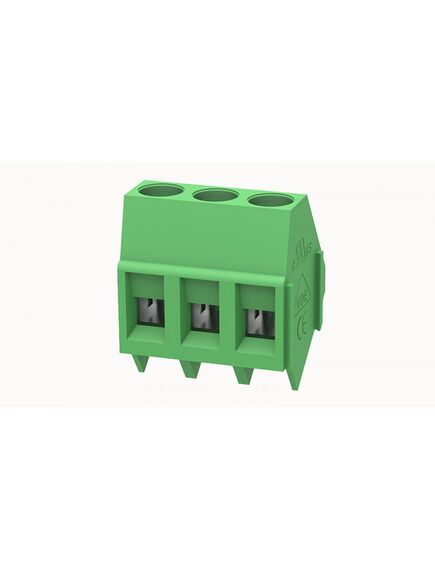 DG103-5.0-03P-14-00A(H), винтовой клеммный блок c рельефной обоймой, 3 контакта. серия dg103-5.0