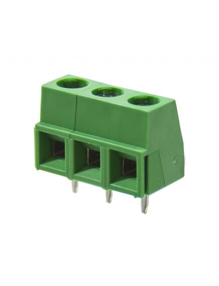 282836-3, клеммная колодка типа провод к плате, 5 мм, 3 вывод(-ов), 30 awg, 16 awg, 1.4 мм2, винт
