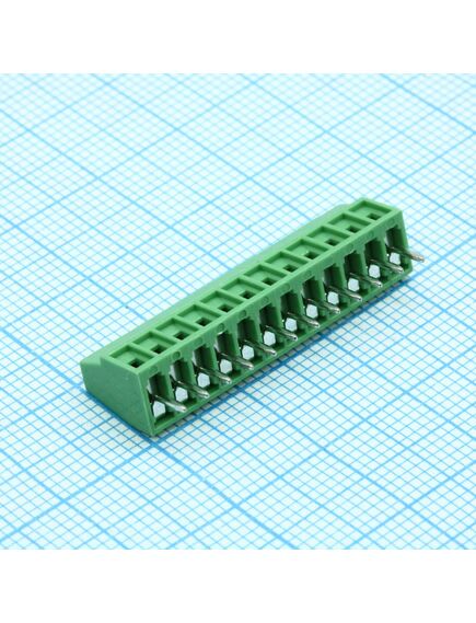 DG308-2.54-12P-14-00A(H), винтовой клеммный блок c рельефной обоймой, 12 контактов. серия dg308-2.54