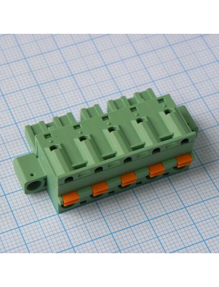 2EDGKDM-7.62-05P-14-00A(H), нажимной безвинтовой клеммный блок 5 контактов шаг 7.62мм