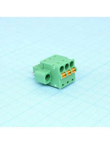 FK-MCP 1.5/ 3-STF-3.81, разъемы для печатной платы, номинальный ток: 8 a, расчетное напряжение (iii/2): 160 в, номинальное сечение: 1,5 мм?, полюсов: 3, размер шага: 3,81 мм, тип подключения: пружинные зажимы push-in, цвет: зеленый