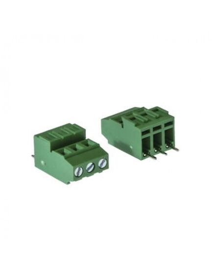 DG381H-3.81-03P-14-00A(H), винтовой клеммный блок c рельефной обоймой, 3 контакта. серия dg381h-3.81
