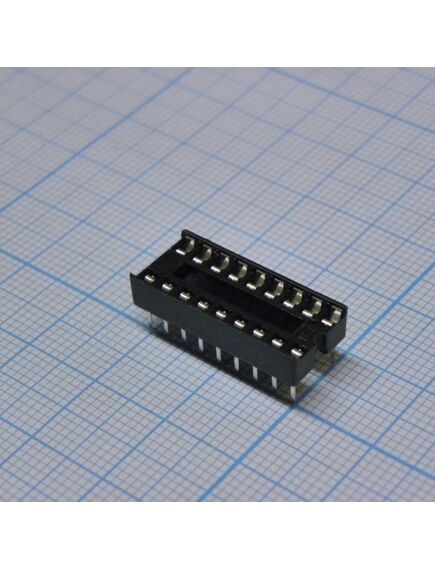 SCS-18 (2.54mm), dip-панель под микросхему 18 контактов шаг 2.54мм