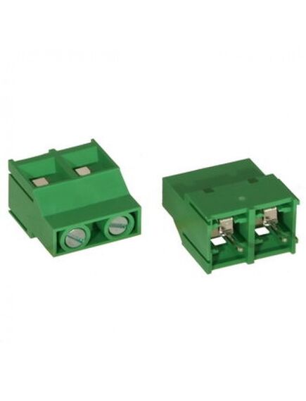 DG950-9.5-02P-14-00A(H), винтовой клеммный блок c рельефной обоймой, 2 контакта. серия dg950-9.5