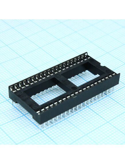 ICSS-40 (1.78mm), dip-панель под микросхему 40pin, шаг 1.778мм, ширина 15.24мм