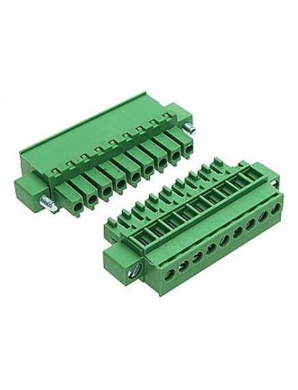 ZC381RM-09P, клеммник разъемный 9 контактов