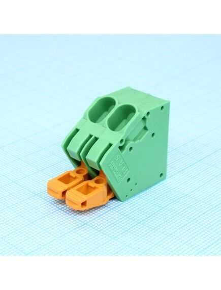 PLA 5/ 2-7.5-ZF, клеммы для печатной платы, номинальный ток: 41 a, расчетное напряжение (iii/2): 1000 в, номинальное сечение: 6 мм?, размер шага: 7,5 мм, полюсов: 2, тип подключения: пружинный зажим push-lock