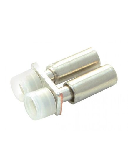 FBRI 2-5 N, винтовая перемычка, размер шага: 5 мм, полюсов: 2, цвет: cеребристый