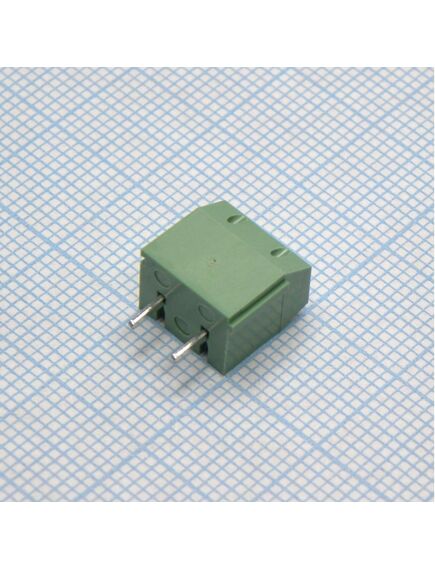 DG306-5.0-02P-14-00A(H), винтовой клеммный блок с защитой провода, 2 контакта. серия dg306-5.0
