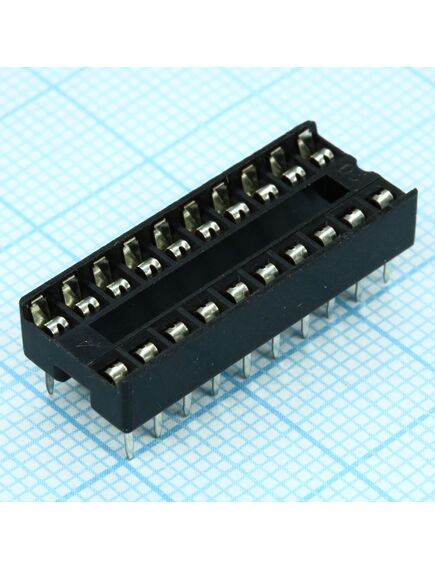 DS1009-20AT1NX-0A2, dip-панель под микросхему 20pin, шаг 2.54мм, ширина 7.62мм
