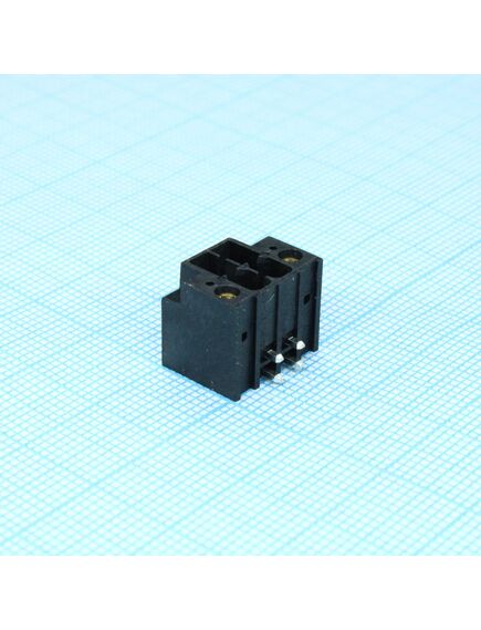 DMC 1.5/ 2-G1F-3.5-LR P20THR, корпусная часть для печатных плат, номинальный ток: 8 a, расчетное напряжение (iii/2): 160 в, номинальное сечение: 1,5 мм?, полюсов: 2, размер шага: 3,5 мм, цвет: черный