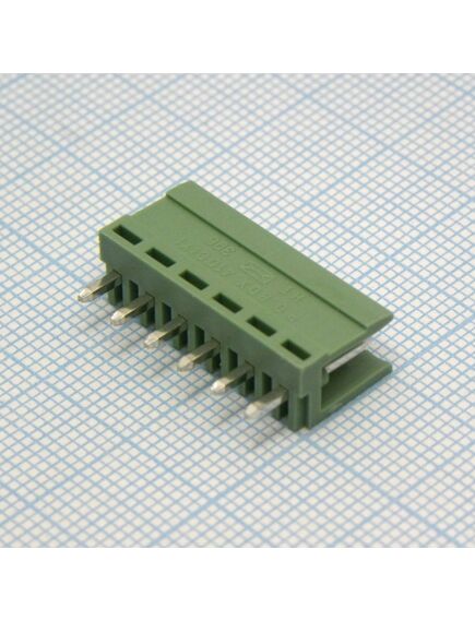 HT396V-3.96-06P-14-00AH, клеммник на плату, 6 контактов. серия ht396v