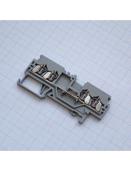 WS1.5-QU-01P-11-00A(H), четырехпроводные клеммники на din рейку для распределительных шкафов и щитов систем автоматического управления (сау)