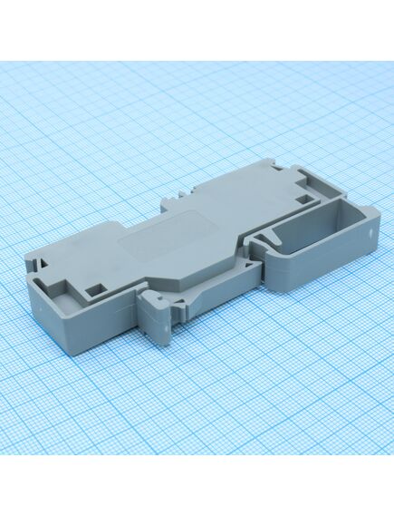 WS16-01P-11-00A(H), заглушка пластик. торцевая, для клеммных блоков ws16, серый изол. (шир. 2.5 мм)