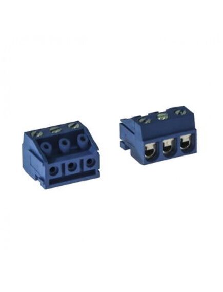 DG332K-5.0-03P-12-00A(H), винтовой клеммный блок с защитой провода, 3 контакта. серия dg332k-5.0