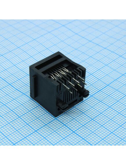 L-KLS12-156-8P8C-W-S-1-01, разъем модульный rj45 на плату