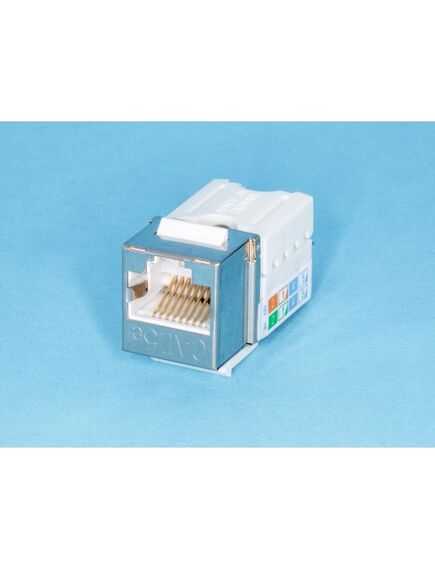EKTVS-D-16, модуль rj-45 8p8c кат.5e, keystone, универсальный, экранированный, pcnet