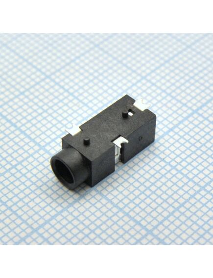 TRS 3.5 (mini jack) PJ-W17-03, разъем стерео аудиогнездо 3.5 мм