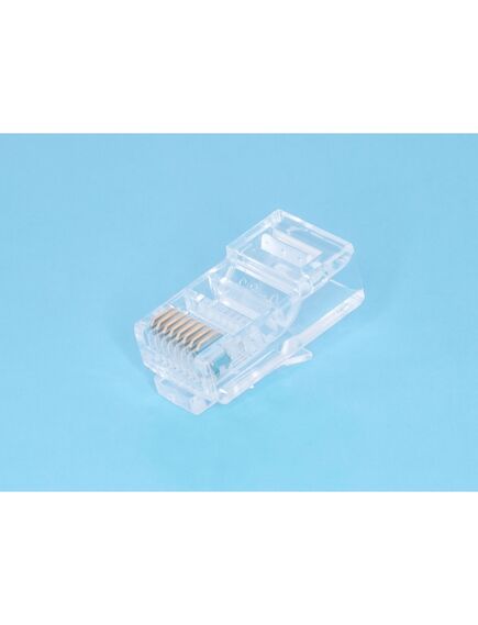 TPR-8P8C-S2, вилка rj-45 для круглого одножильного кабеля