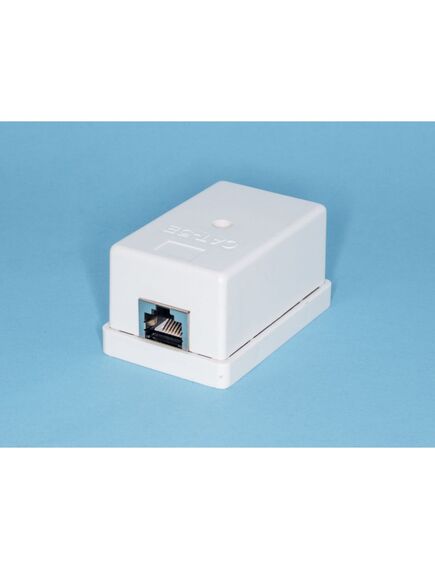 TJC-5SK, розетка rj-45 кат. 5е, тип krone, экранированная, белая
