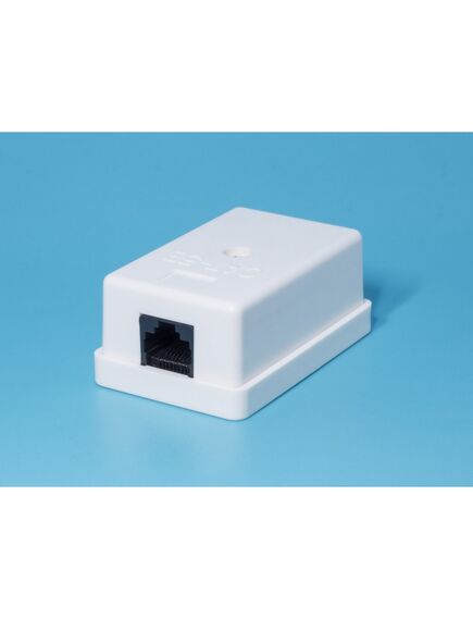 TJC-5U-W, розетка rj-45 кат. 5е, универсальная, белая