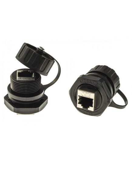 RJ45M25Z0-6BG, разъём герметичный szc rj45m25z0-6bg, 10base-t,100 base-t, 1000 base-t