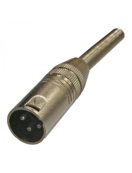 TD-366, разъем микрофонный xlr, вилка 3-х полюсная, пружина на кабель