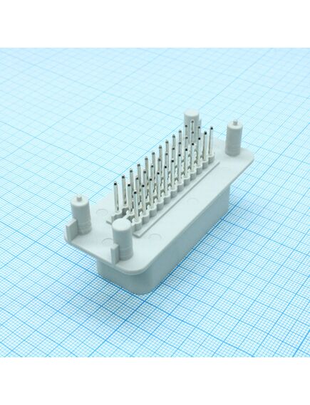 CKK7353GNS-1.5-11B, соединитель на плату вертикальный 35 pin, вилка, 1.5 шаг серый, изображение 2