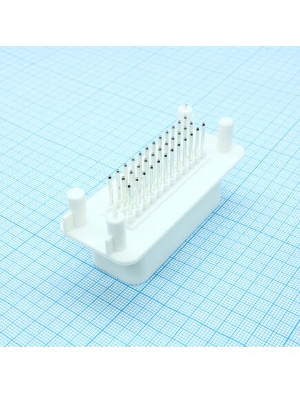 CKK7353WNS-1.5-11B, соединитель на плату вертикальный 35 pin, вилка,1.5 шаг белый, изображение 2