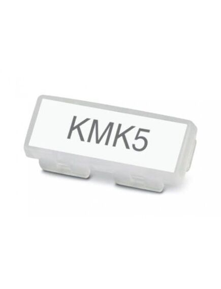 KMK 5, держатель для маркировки, прозрачный, без надписи, тип монтажа: монтаж кабельной стяжкой, диапазон диаметра кабеля: 10 ... 40 мм, размер маркировочного поля: 60 х 15 мм